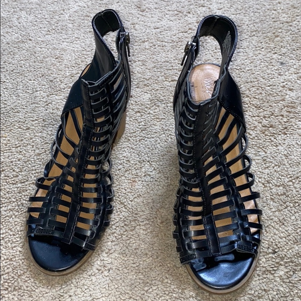 Black dress heels